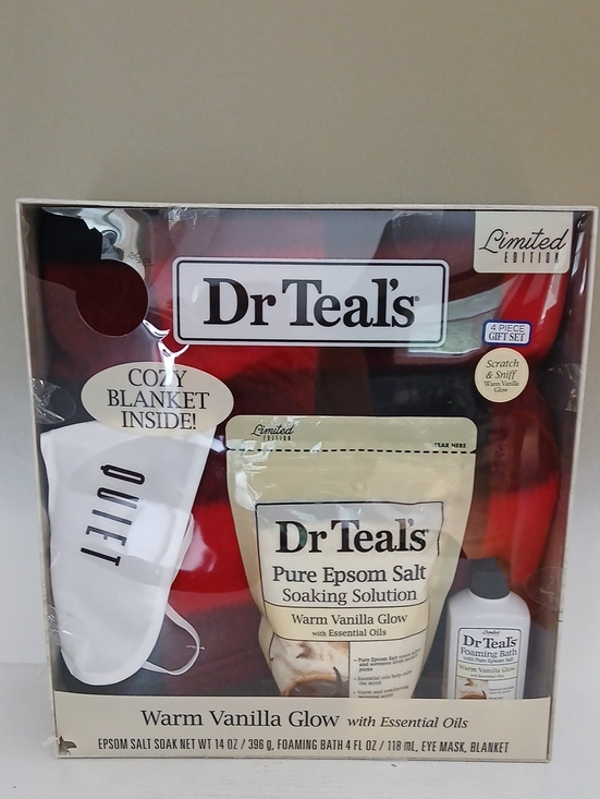 Dr Teals Accessories - Dr Teal's Warm Vanilla Glow Gift Set